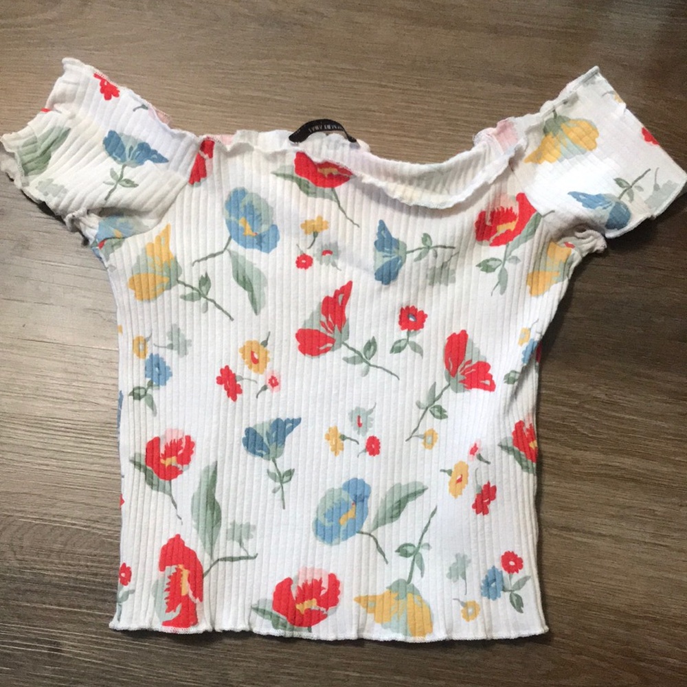Zara off the shoulder top
